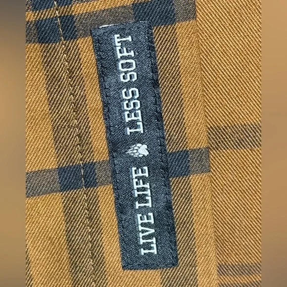 Alaskan Hardgear Duluth Untucked Long Sleeve Men's Large Brown Plaid  Work Shirt - Picture 4 of 9